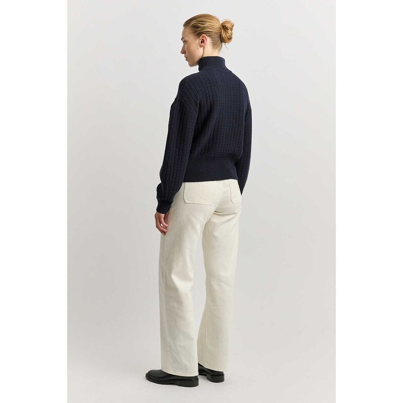 Toorallie Grid Knit Zip Through Jacket image number 1